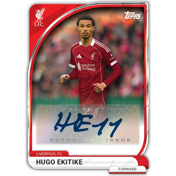 Fotbalové karty Topps 2025/26 Liverpool Collector Tin - Fotbalové karty - Obrázek N37M000K01
