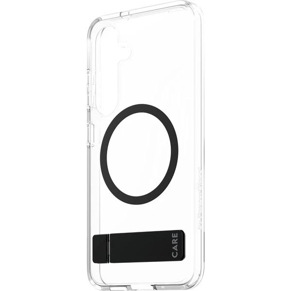 PanzerGlass® CARE kryt Samsung Galaxy S25 čirý/černý Kickstand & QI - Pouzdra - Obrázek N3FC000J01