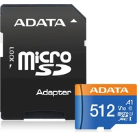 ADATA Premier microSDXC 512GB + SD adaptér - Paměťové karty