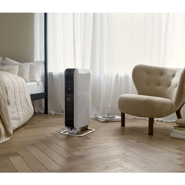 Mill® Gentle Air WiFi olejový radiátor s LED displejem 1500W bílý - Topidla - Obrázek N407000601
