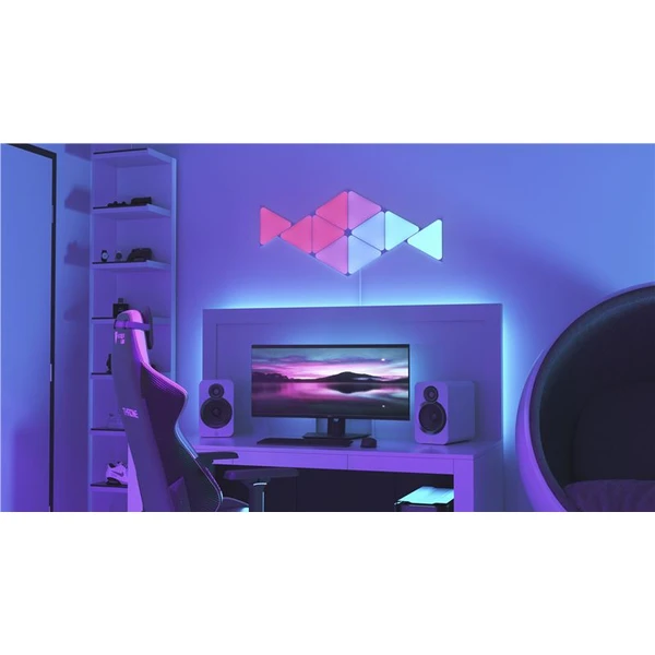 Nanoleaf Shapes Triangles Expansion Pack (3 ks) chytré modulární osvětlení - Chytrá osvětlení - Obrázek N453000501