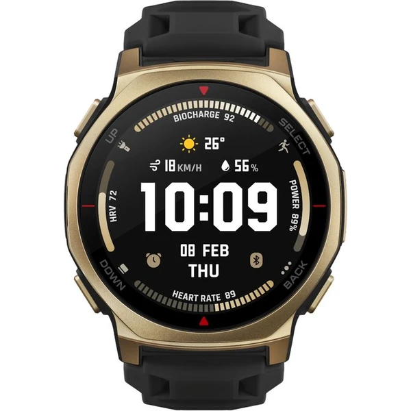 Amazfit T-Rex 3 Pro 44mm chytré hodinky černé/zlaté - Chytré hodinky - Obrázek N48K000K01