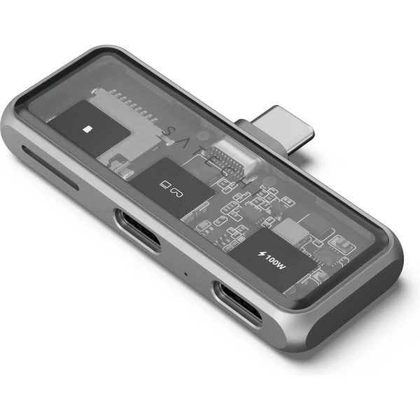 Satechi Mobile XR Hub s duálním USB-C a microSD vesmírně šedý - USB huby - Obrázek N4BF000O01