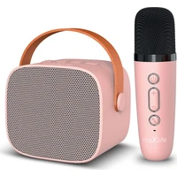 Maxlife MXKS-100 Bluetooth karaoke set růžový - Reproduktory