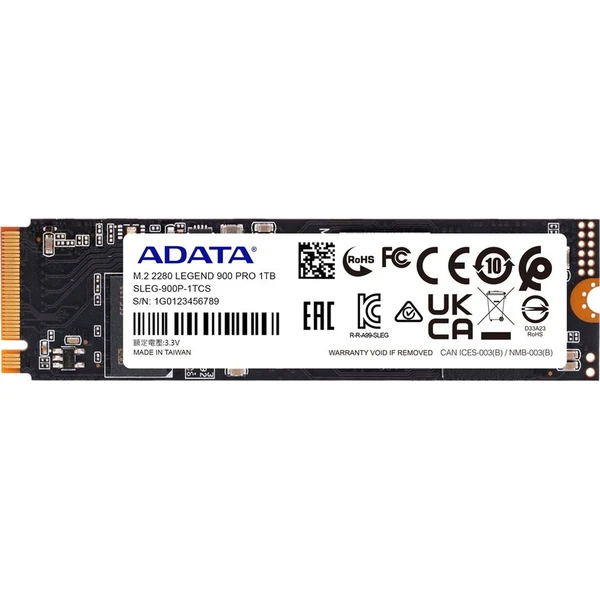 ADATA Legend 900 Pro M.2 NVMe SSD - 1TB - SSD disky - Obrázek N4KM000K01