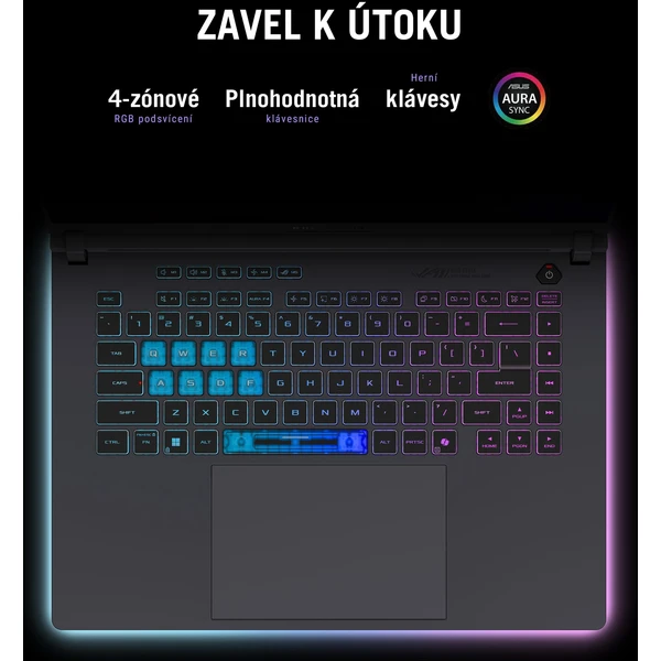 ASUS ROG Strix G16 (G615LW-NEBULA007W) RTX 5080 šedý - Notebooky - Obrázek N4MD000J01
