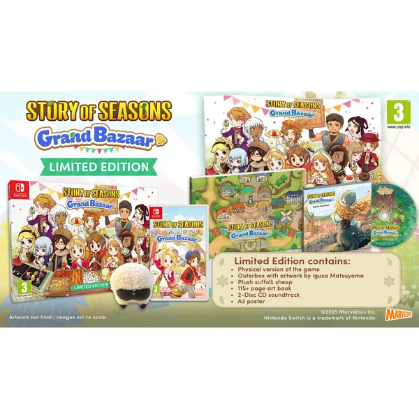 Story of Seasons: Grand Bazaar Limited Edition (Switch 2) - Hry pro Nintendo Switch 2 - Obrázek N4YE000O01