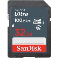 SanDisk Ultra Class 10 UHS-I SDHC paměťová karta 32GB   - Paměťové karty