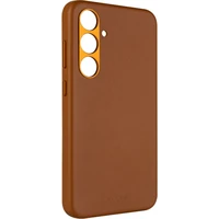 FIXED MagLeather kožený kryt s MagSafe Samsung Galaxy S24 hnědý - Pouzdra