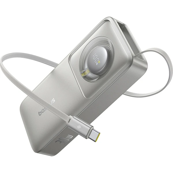 Baseus OS Free2Pull powerbanka 10000mAh 30W šedá - Powerbanky - Obrázek N5AE000N01