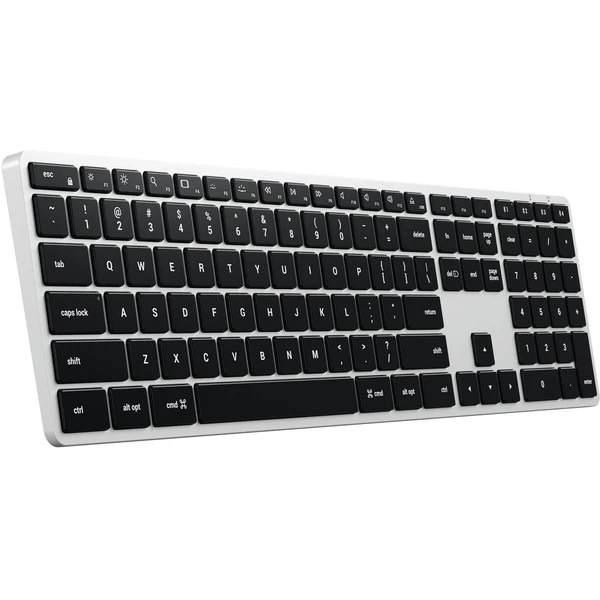 Satechi Slim X3 Bluetooth klávesnice US stříbrná - Klávesnice - Obrázek N5MD000N01