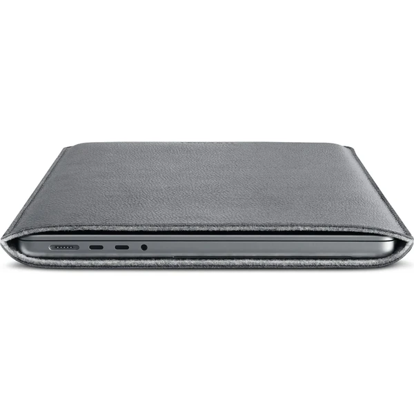Woolnut kožené Sleeve pouzdro pro 14" MacBook Pro šedé - Pouzdra - Obrázek N5SR100501