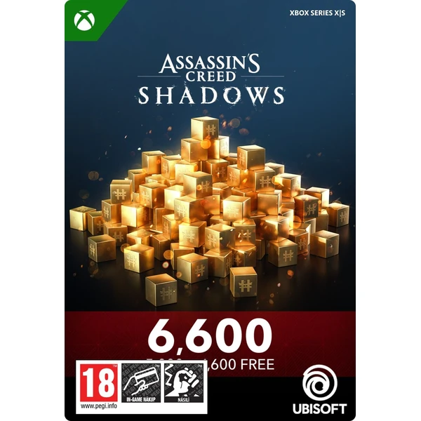 Assassin's Creed Shadows - 6600 Helix Pack (Xbox Series) - Digitální kredity - Hlavní obrázek