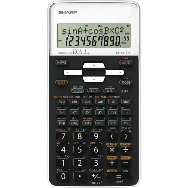 Kalkulačka Sharp EL531THWH SH-EL531THWH Bílá