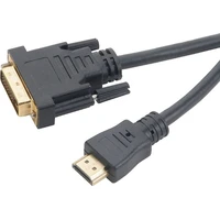 Akasa DVI-D/HDMI redukce 2m černá - Kabely a redukce