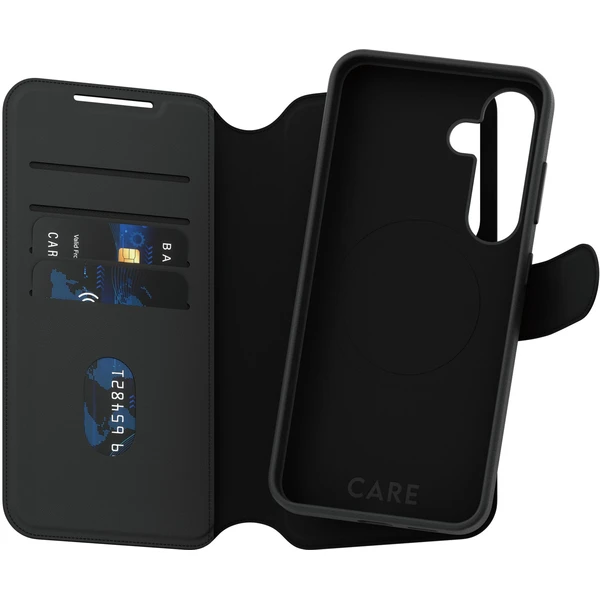 PanzerGlass® CARE pouzdro Samsung Galaxy S25 Tango 2v1 Wallet QI - Pouzdra - Obrázek N6FC000J01