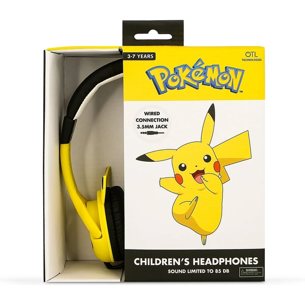 OTL Pokémon Pikachu 3D dětská sluchátka - Sluchátka - Obrázek N6Q2000O01