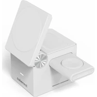 Cubenest E311 3v1 MagSafe nabíječka bílá - Nabíječky