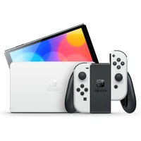 Konzole Nintendo Switch OLED bílý + Super Mario Bros. Wonder + 12M NSO - Konzole