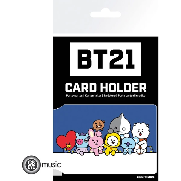 Pouzdro na platební karty BT21 - Characters Stack - Smarty.cz