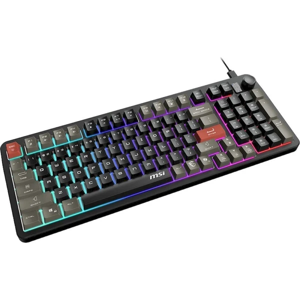 MSI FORGE GK110 herní klávesnice (CZ/SK) černá - Klávesnice - Obrázek N74L000K01