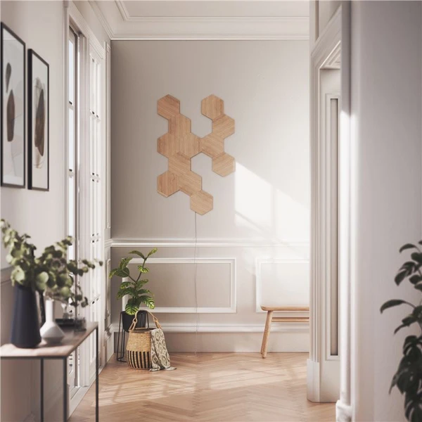Nanoleaf Elements Hexagons Starter Kit 13 Pack - Chytrá osvětlení - Obrázek N75C300401
