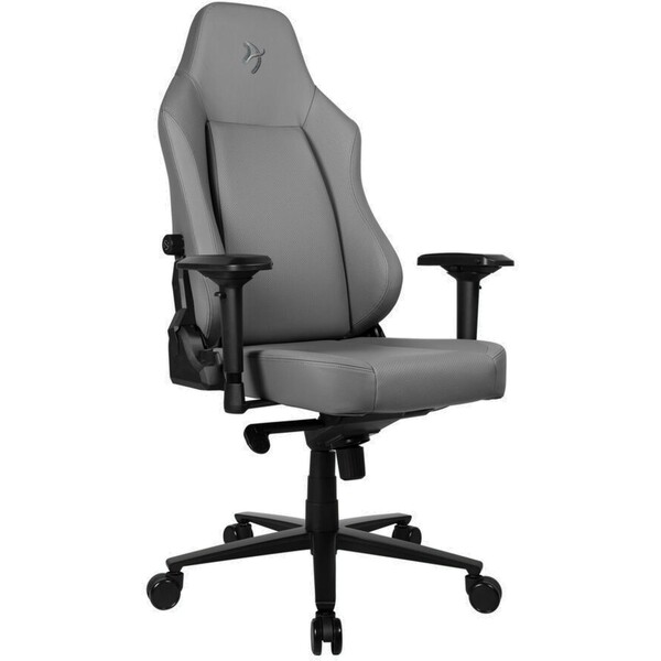 AROZZI PRIMO PREMIUM LEATHER herní židle šedá