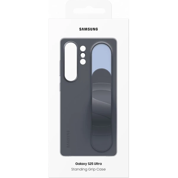 Samsung Standing Grip Case kryt s poutkem Galaxy S25 Ultra černý - Pouzdra - Obrázek N7CC000J01