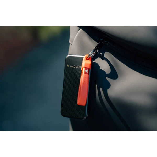 Verbatim Pocket SSD 1TB USB-C černá/červená - SSD disky - Obrázek N7JD000P01