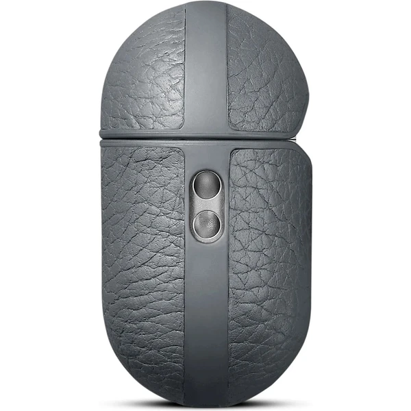 Woolnut Leather kožené pouzdro pro AirPods Pro 2. generace šedé - Pouzdra - Obrázek N7KR100501