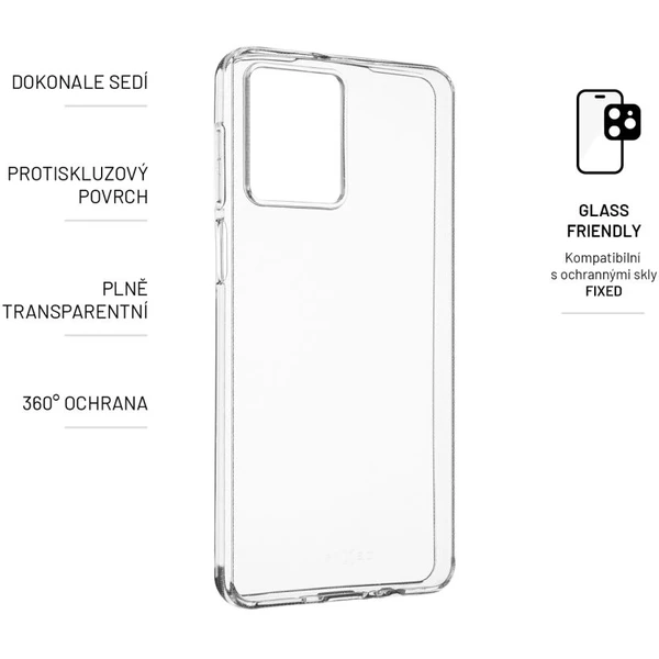 FIXED TPU kryt Motorola Moto G54 5G/G54 Power Edition čirý - Pouzdra - Obrázek N7M0000J01