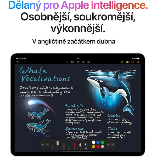 Apple iPad Air 11" 128GB Wi-Fi + Cellular modrý (2025) (Kategorie B) - Tablety - Obrázek N7RC000K01