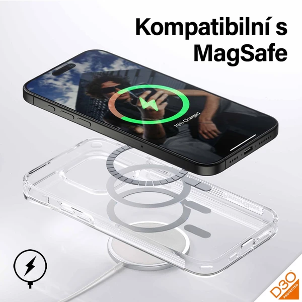 PanzerGlass HardCase MagSafe D30 Apple iPhone 15 Pro Max - Pouzdra - Obrázek N7TS100501