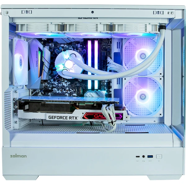 ZALMAN P30 bílá - Počítačové skříně - Obrázek N7U8000P01