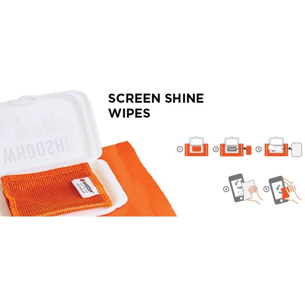 WHOOSH! Screen Shine ubrousky – 20 ks - Vlhčené ubrousky - Obrázek N84H500301