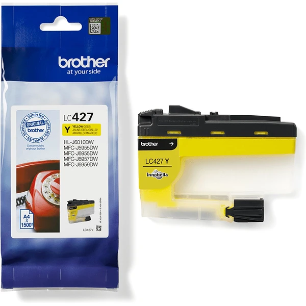 Brother LC427Y inkoust žlutý - Tonery - Obrázek N85E000O01