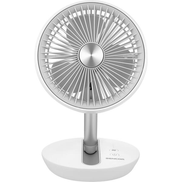 Sencor SFE 0773WH Bezdrátový nabíjecí stolní ventilátor
