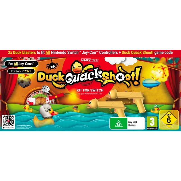 Duck, Quack, Shoot! Kit (Switch/Switch 2) - Konzolové příslušenství - Obrázek N8EE000P01