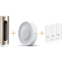 Netatmo Smart Indoor Camera + Siren + Sensors - Kamery
