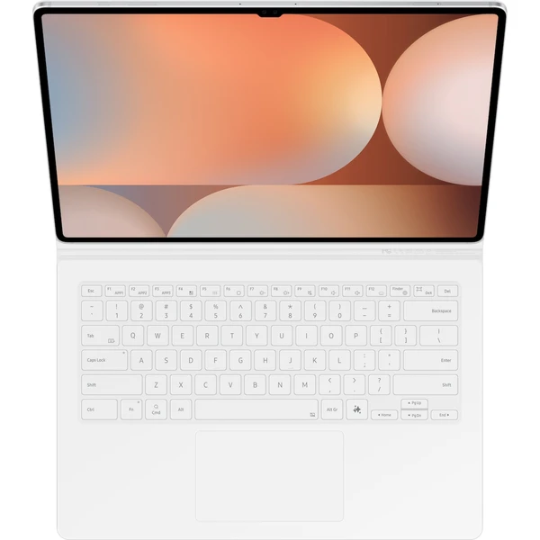 Samsung Cover Keyboard pouzdro s klávesnicí Galaxy Tab S10 Ultra/S9 Ultra bílé - Pouzdra s klávesnicí - Obrázek N8N9000N01