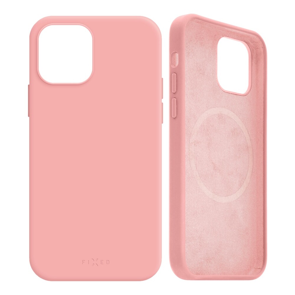 FIXED MagFlow s podporou Magsafe Apple iPhone 12/12 Pro růžový