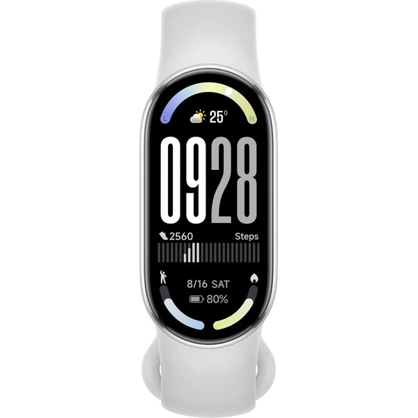 Xiaomi Smart Band 10 stříbrný - Fitness náramky - Obrázek N92G000O01