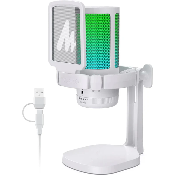 Maono DGM20 mikrofon bílá - Mikrofony - Obrázek N95B000O01