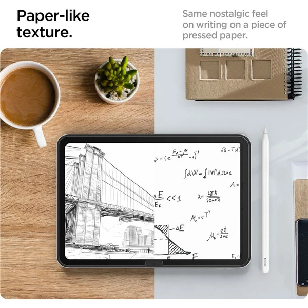 Spigen Paper Touch Pro fólie na psaní a kreslení iPad 10.9" (2022)/iPad 11" (2025) - Ochranné folie a skla - Obrázek N975000J01