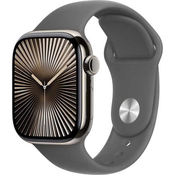 Apple Watch 40mm skálově šedý sportovní řemínek - M/L MAXG4ZM/A