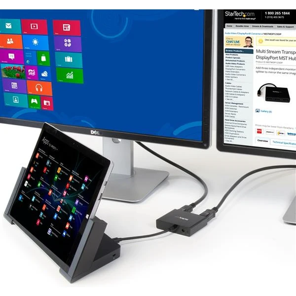 PremiumCord DisplayPort/2x DisplayPort redukce 0,2m černá - Kabely a redukce - Obrázek N9H0000401