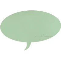 Rocada Skin Shape Talk 6440-6019 magnetická tabule pastelová zelená RAL 6019 - Magnetické tabule