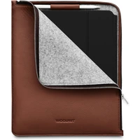 Woolnut Leather Folio kožené pouzdro iPad Pro 12,9"/iPad Pro 13"/iPad Air 13" hnědé - Pouzdra