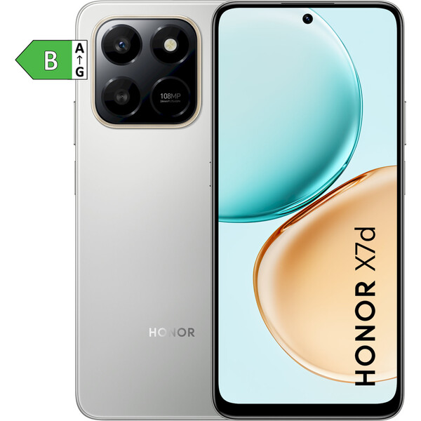 HONOR X7d 6GB/128GB stříbrný Stříbrná
