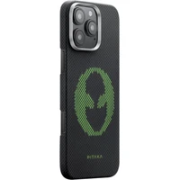 Pitaka x Aries Tactile Woven Case kryt iPhone 16 Pro Alien - Pouzdra